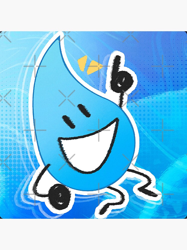 Teardrop Lol Bfb Throw Pillow - Image 2