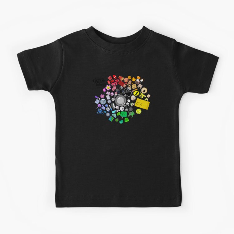 Battle For Dream Island Cast Mural Kids T-shirt - Image 3