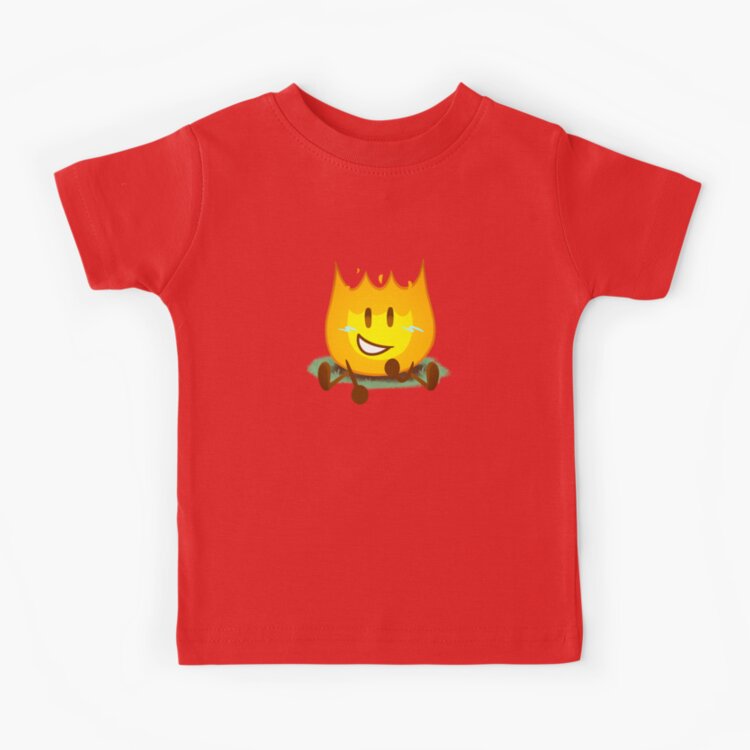 Firey Battle For Dream Island Kids T-shirt - Image 5