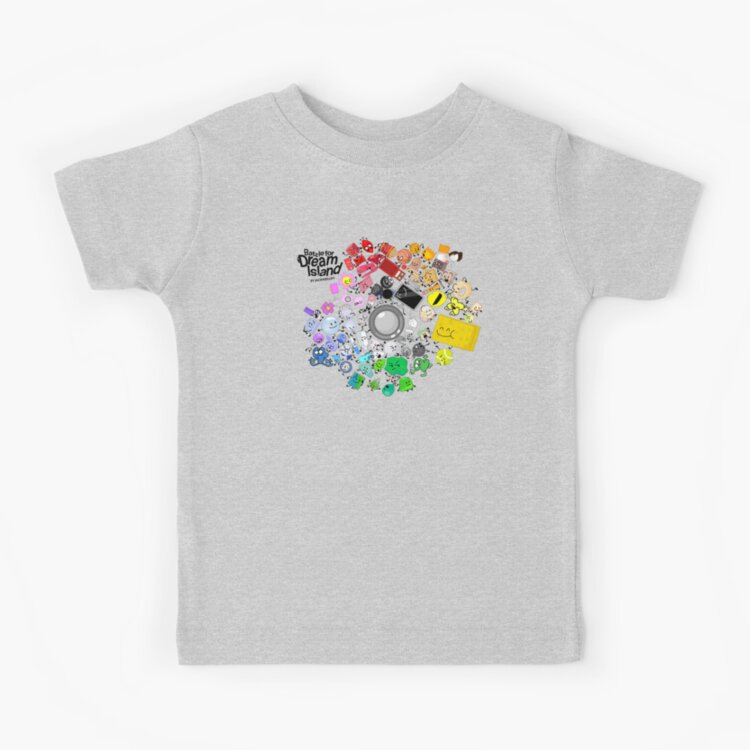 Battle For Dream Island Cast Mural Kids T-shirt