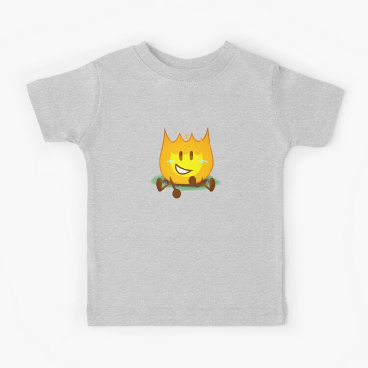 Firey Battle For Dream Island Kids T-shirt - Image 4