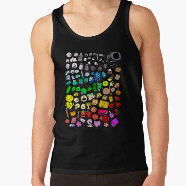 Bfdi Inanimate Insanity All Characters Transparent Tank Top