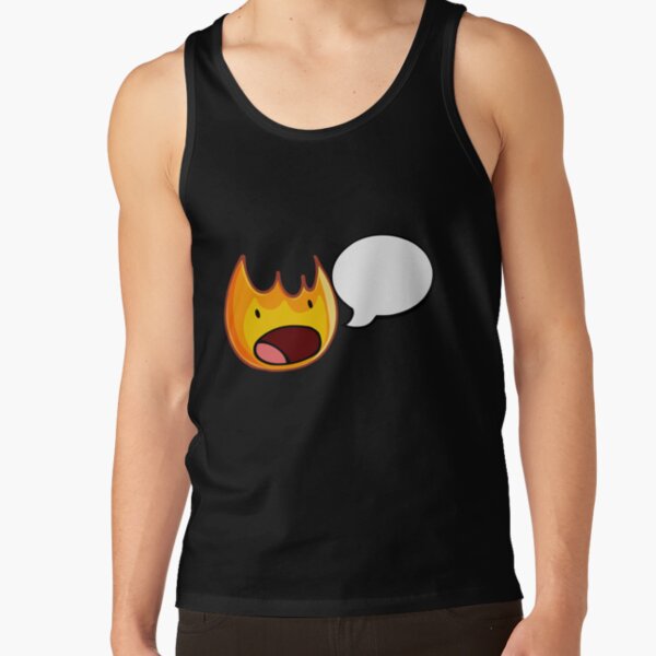 Firey Speech Bubble Tank Top