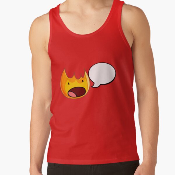 Firey Speech Bubble Tank Top - Image 5