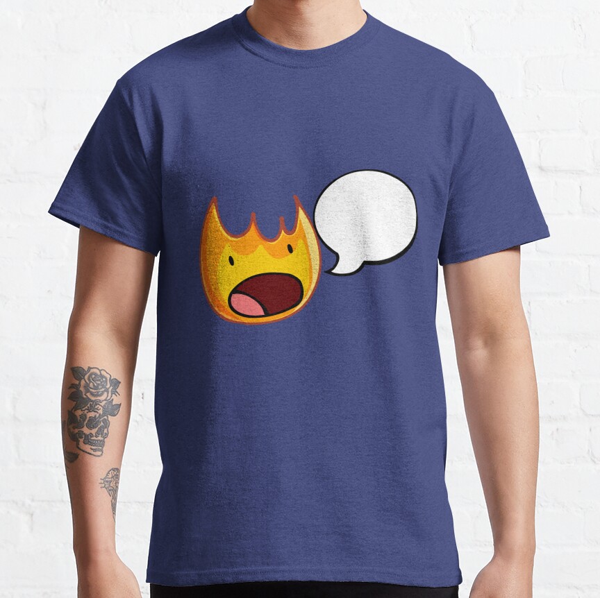 Firey Speech Bubble T-shirt - Image 5