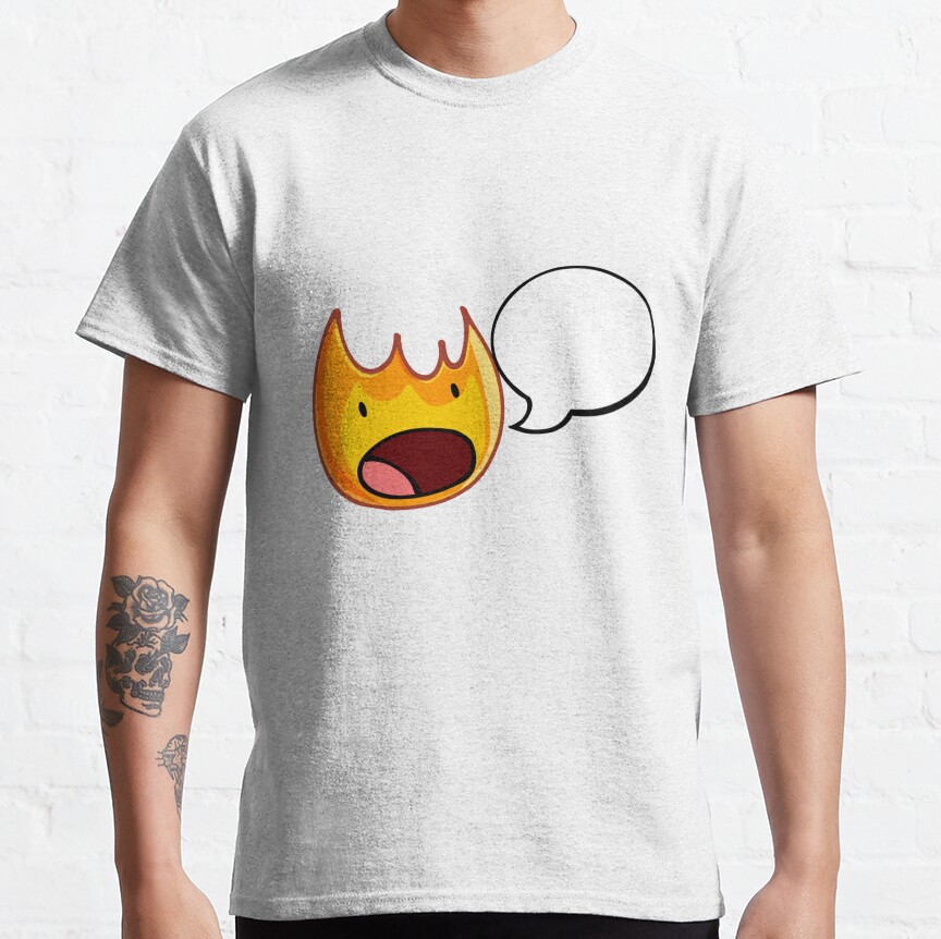 Firey Speech Bubble T-shirt - Image 2