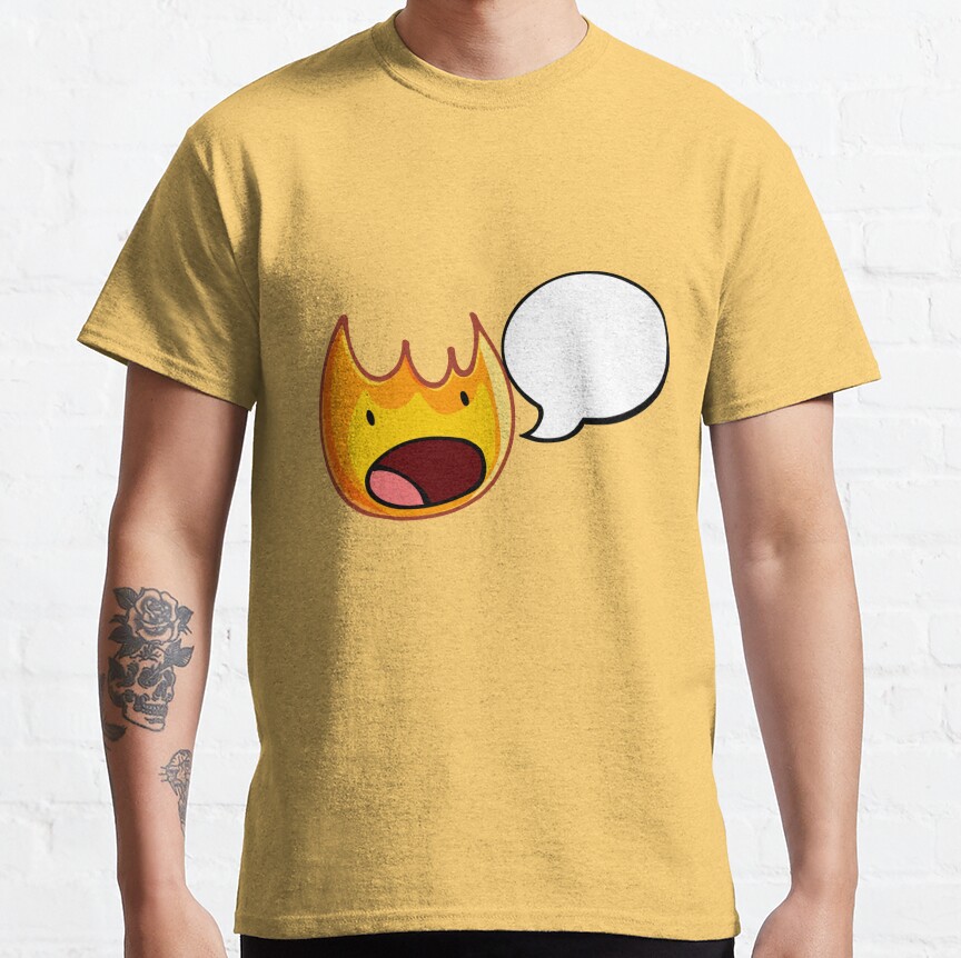 Firey Speech Bubble T-shirt - Image 7
