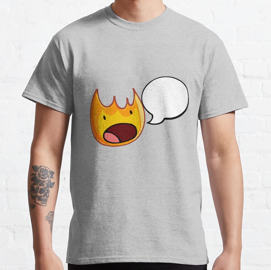 Firey Speech Bubble T-shirt - Image 4