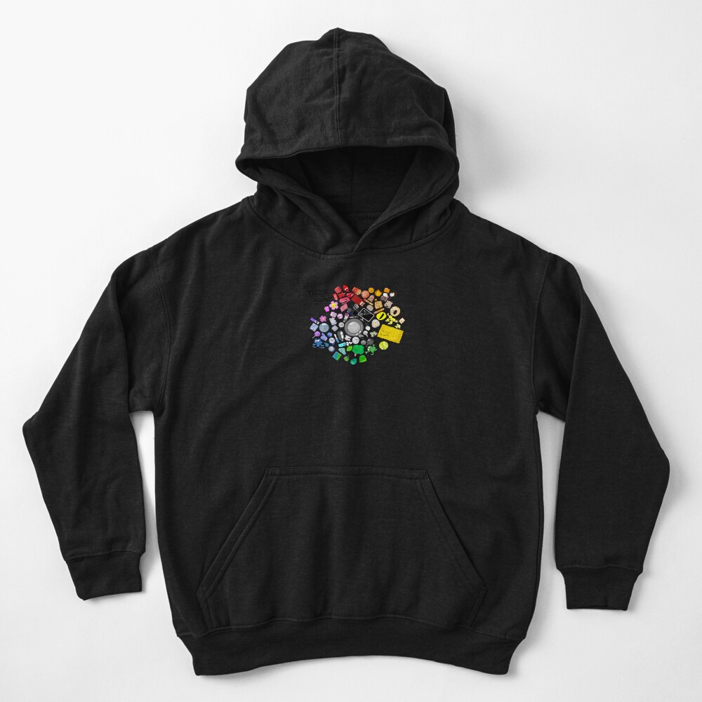 Battle For Dream Island Cast Mural Kids Hoodie - Image 2