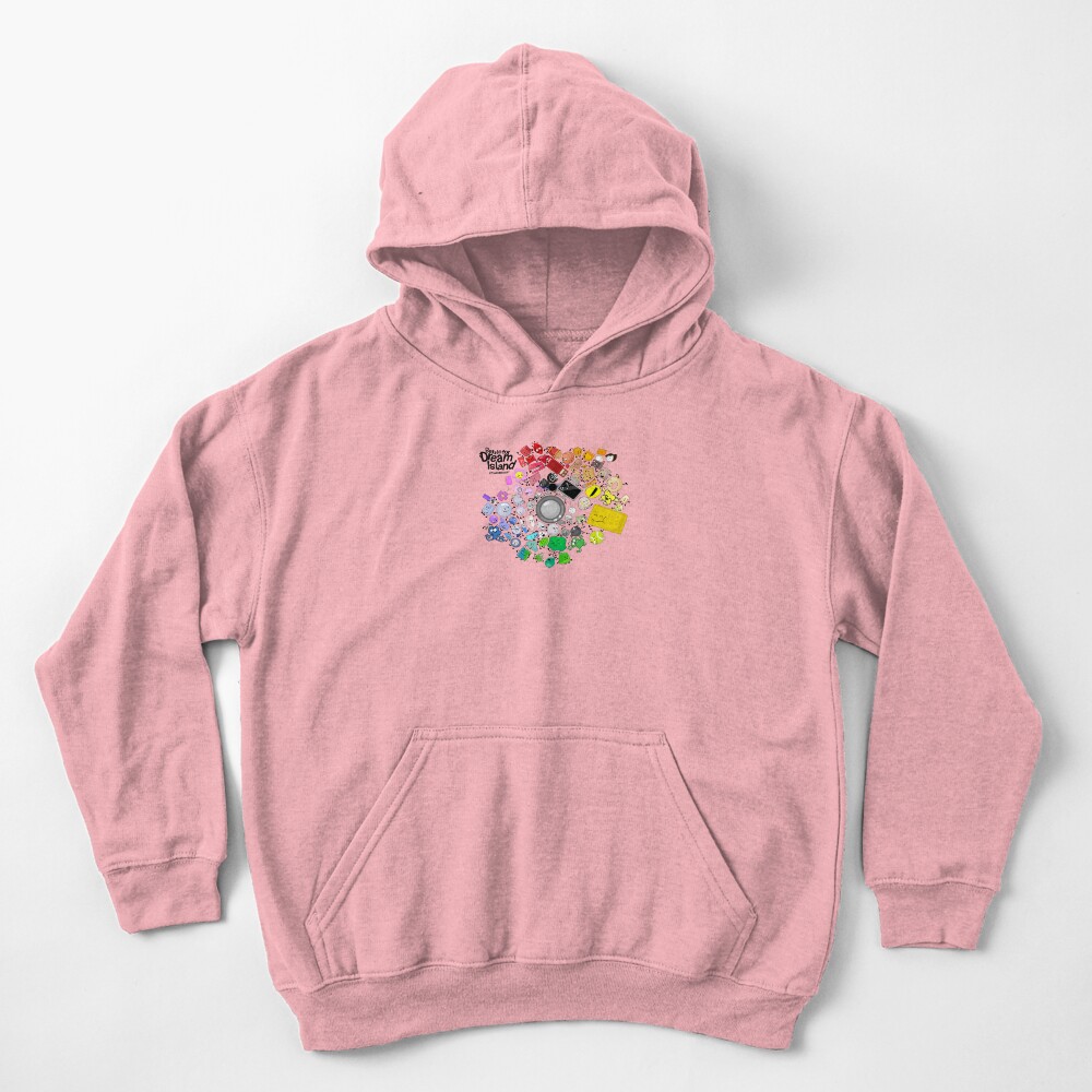 Battle For Dream Island Cast Mural Kids Hoodie