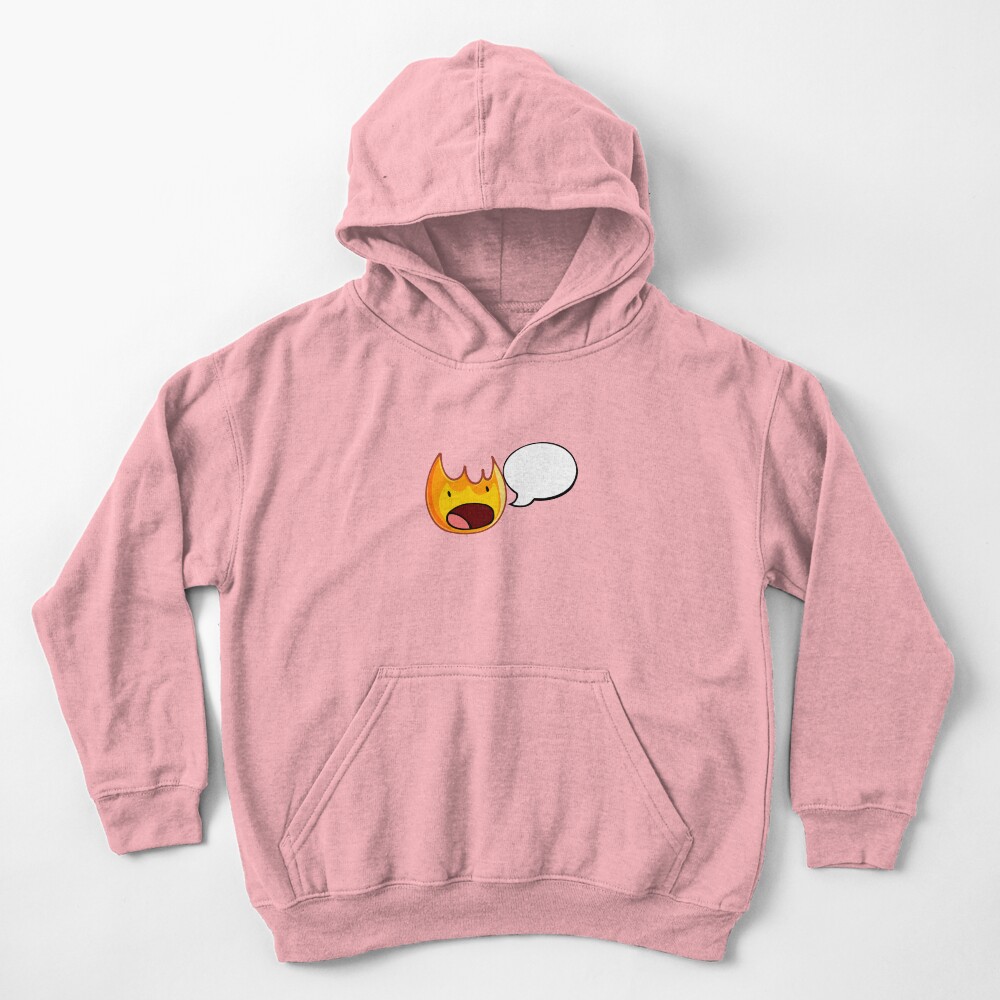 Firey Speech Bubble Kids Hoodie - Image 2
