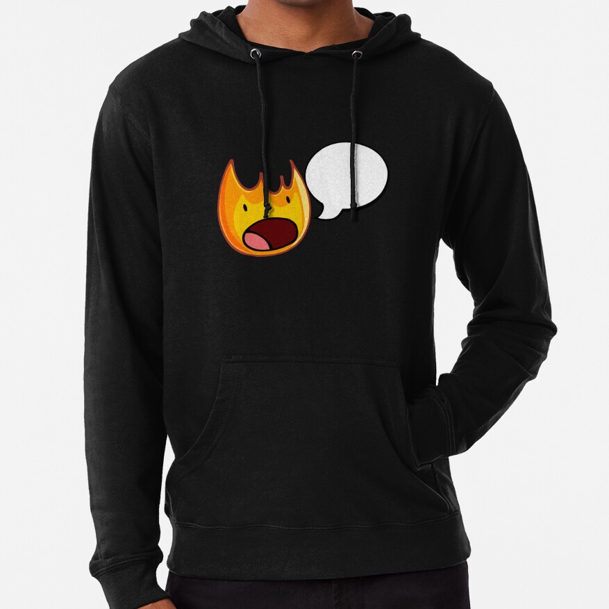 Firey Speech Bubble Hoodie
