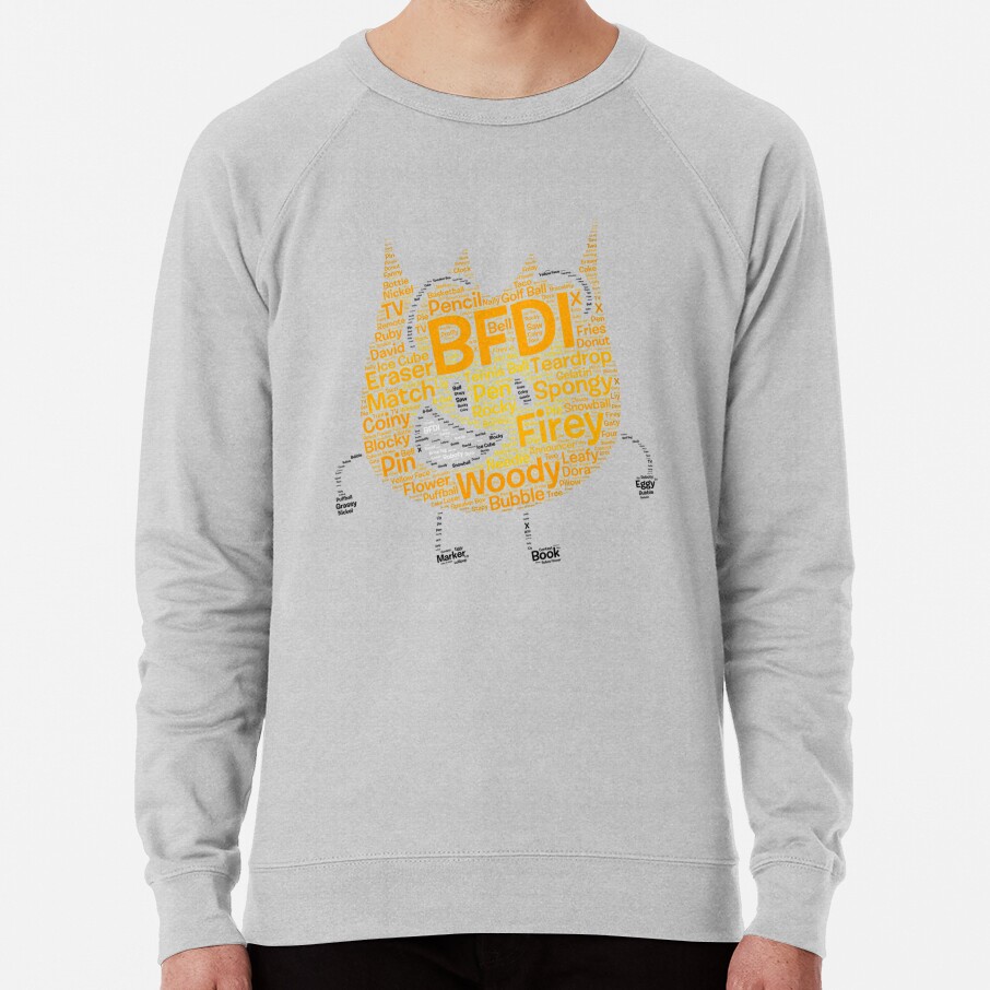 Bfdi Word Cloud Firey Shaped Sweatshirt - Image 5