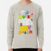 ssrcolightweight sweatshirtmensoatmeal heatherfrontsquare productx1000 bgf8f8f8 31 - BFDI Merch