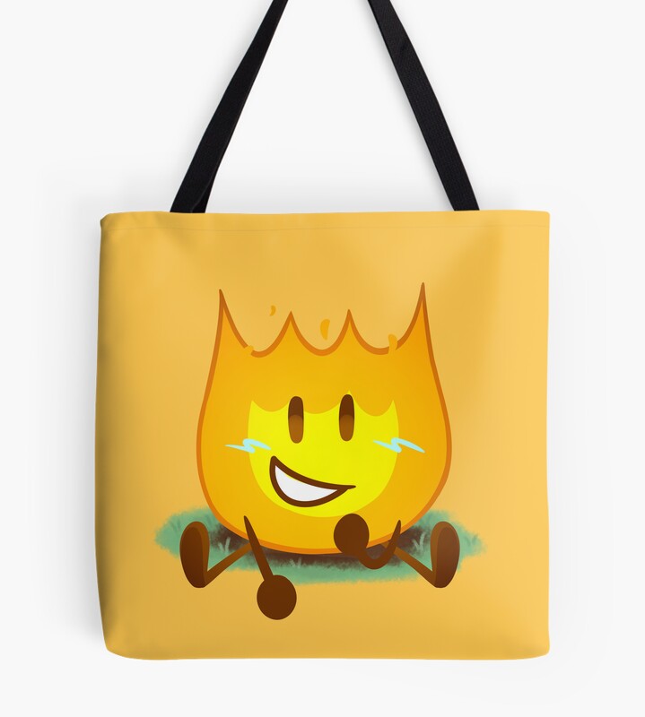 Firey Battle For Dream Island Tote Bag