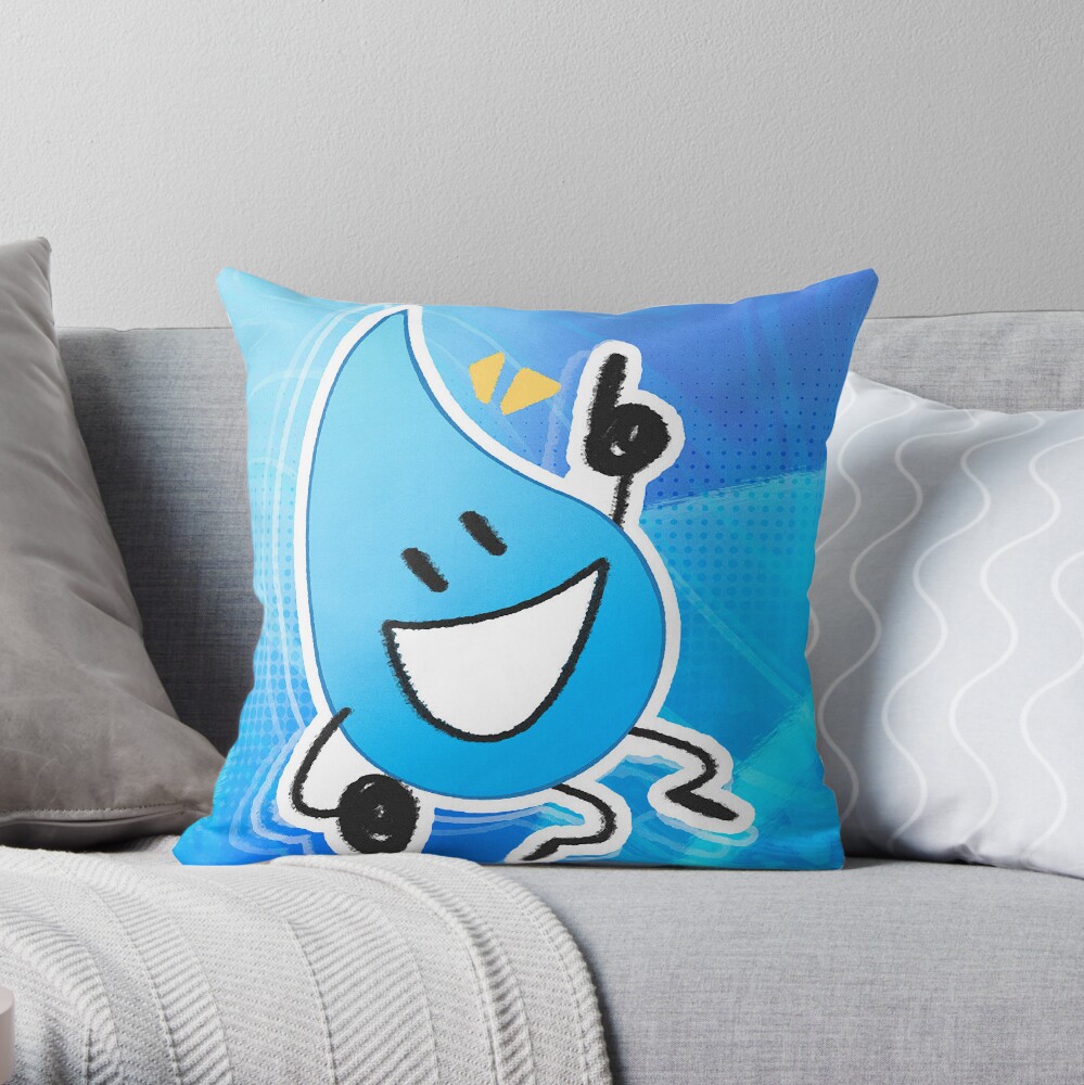 Teardrop Lol Bfb Throw Pillow