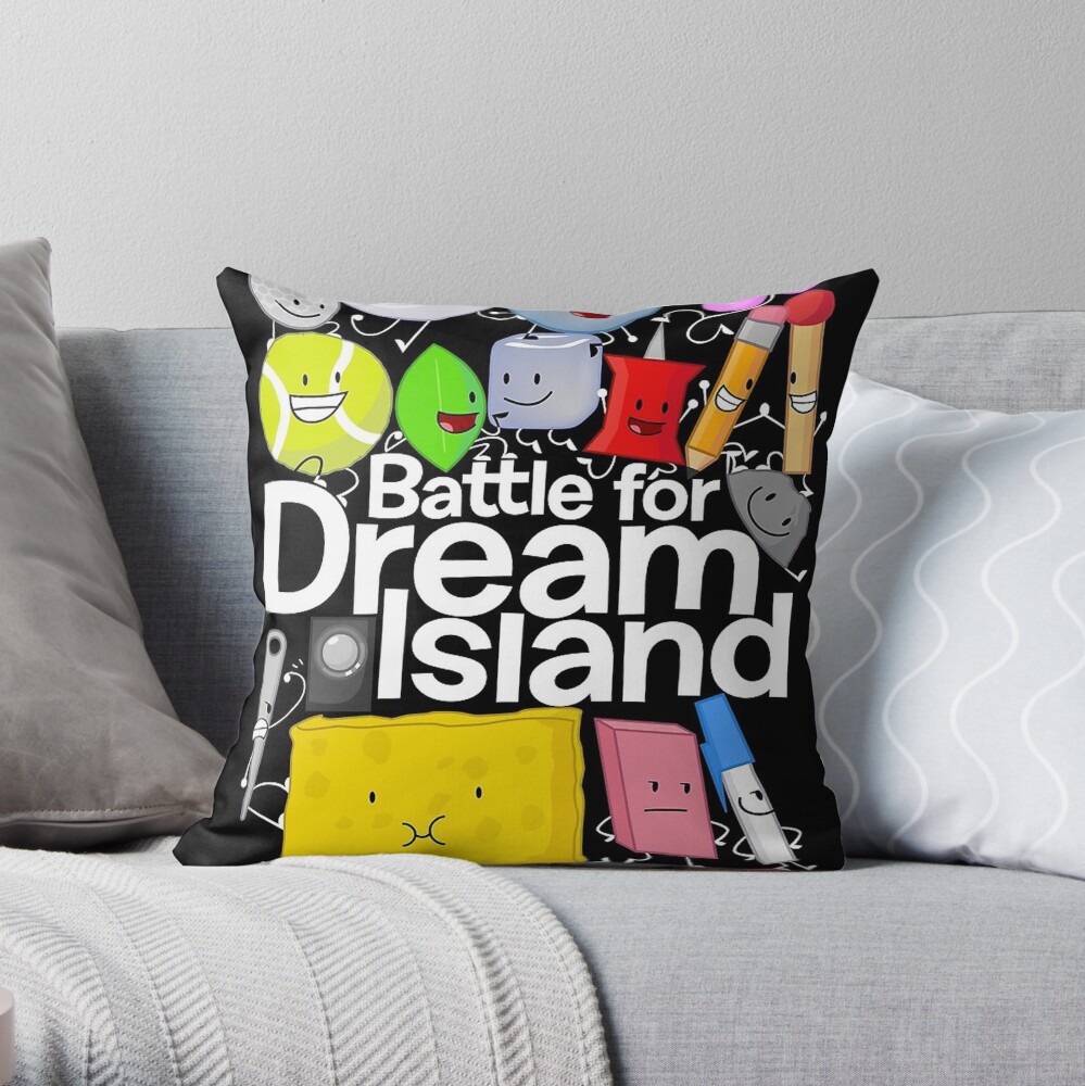 Bfdi Poster Black Throw Pillow