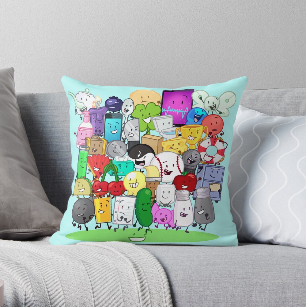 The Gang S All Here Throw Pillow