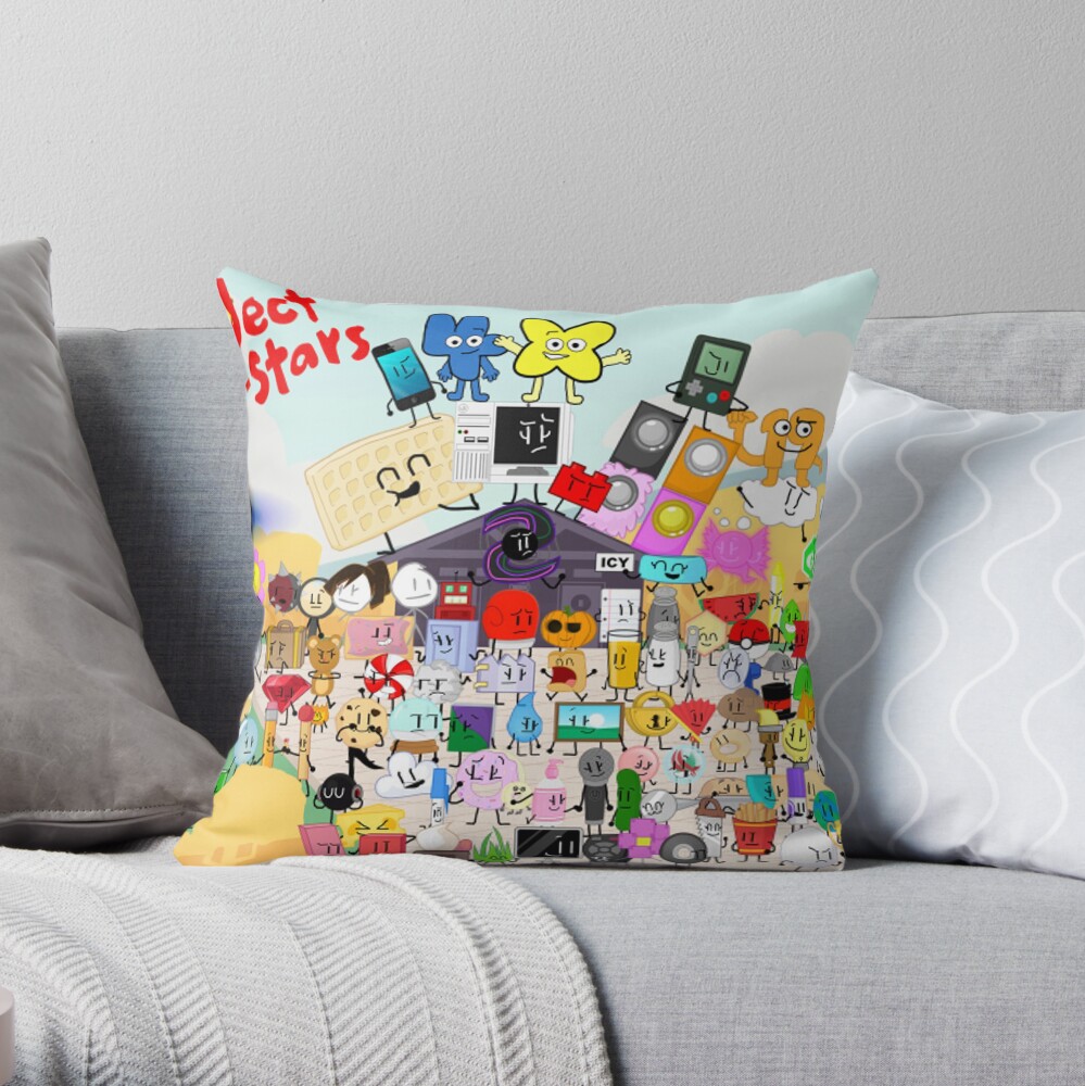 Object All Stars Poster Throw Pillow