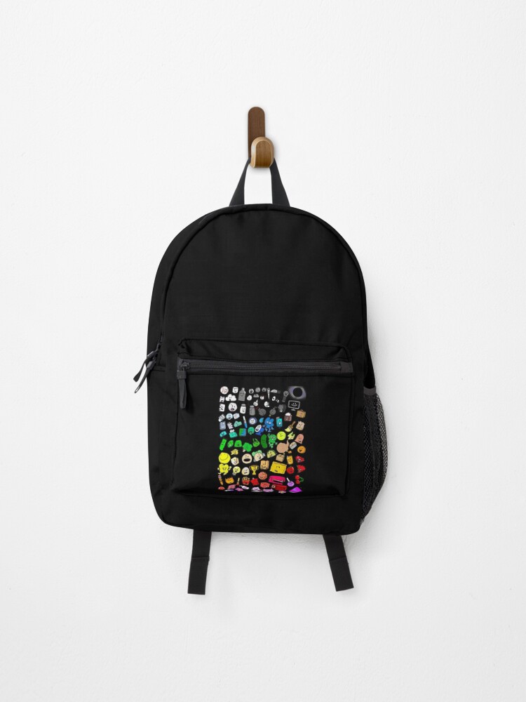 Bfdi Inanimate Insanity All Characters Transparent Backpack