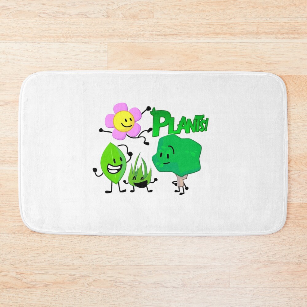 Bfdi Plant Characters Bath Mat