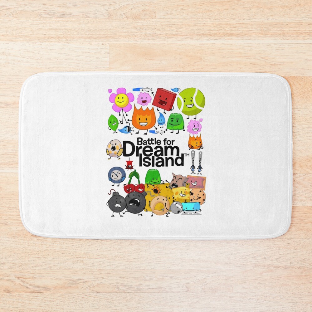Battle For Dream Island Bath Mat
