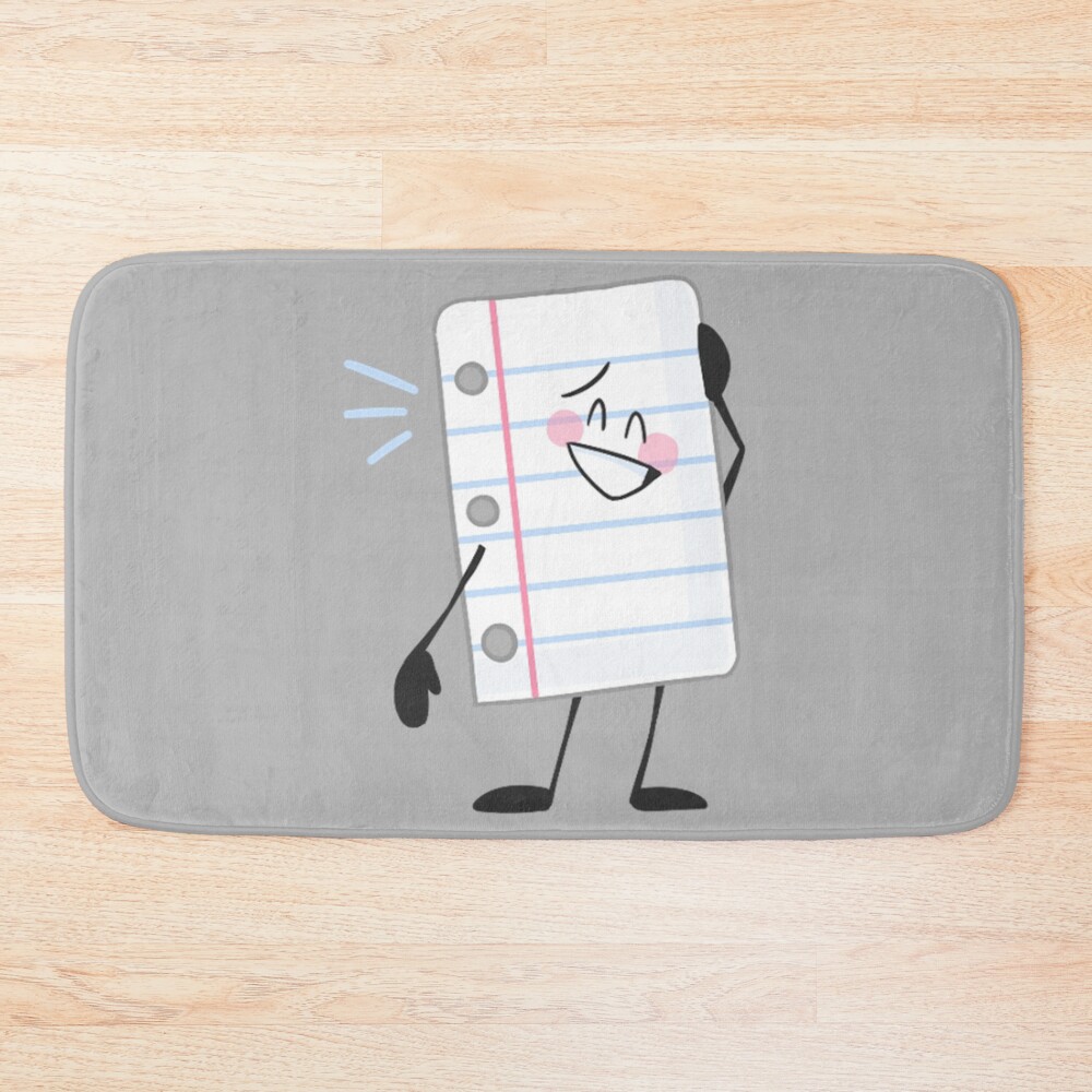 Paper Inanimate Insanity Bath Mat