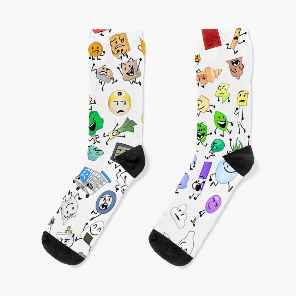 Bfb And Tpot Full Cast Print Socks