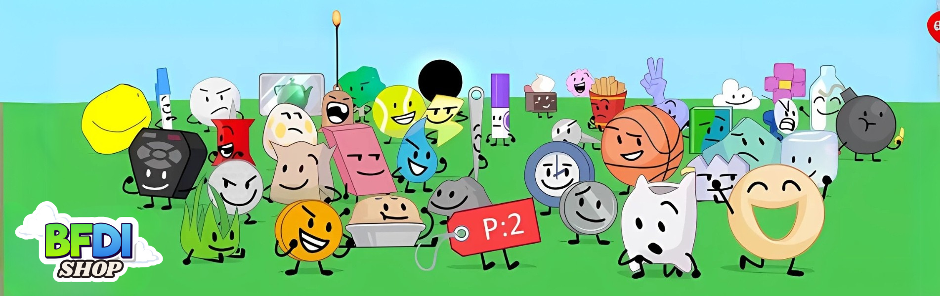 banner bfdi shop - BFDI Shop
